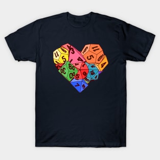 <3 RPG DICE T-Shirt